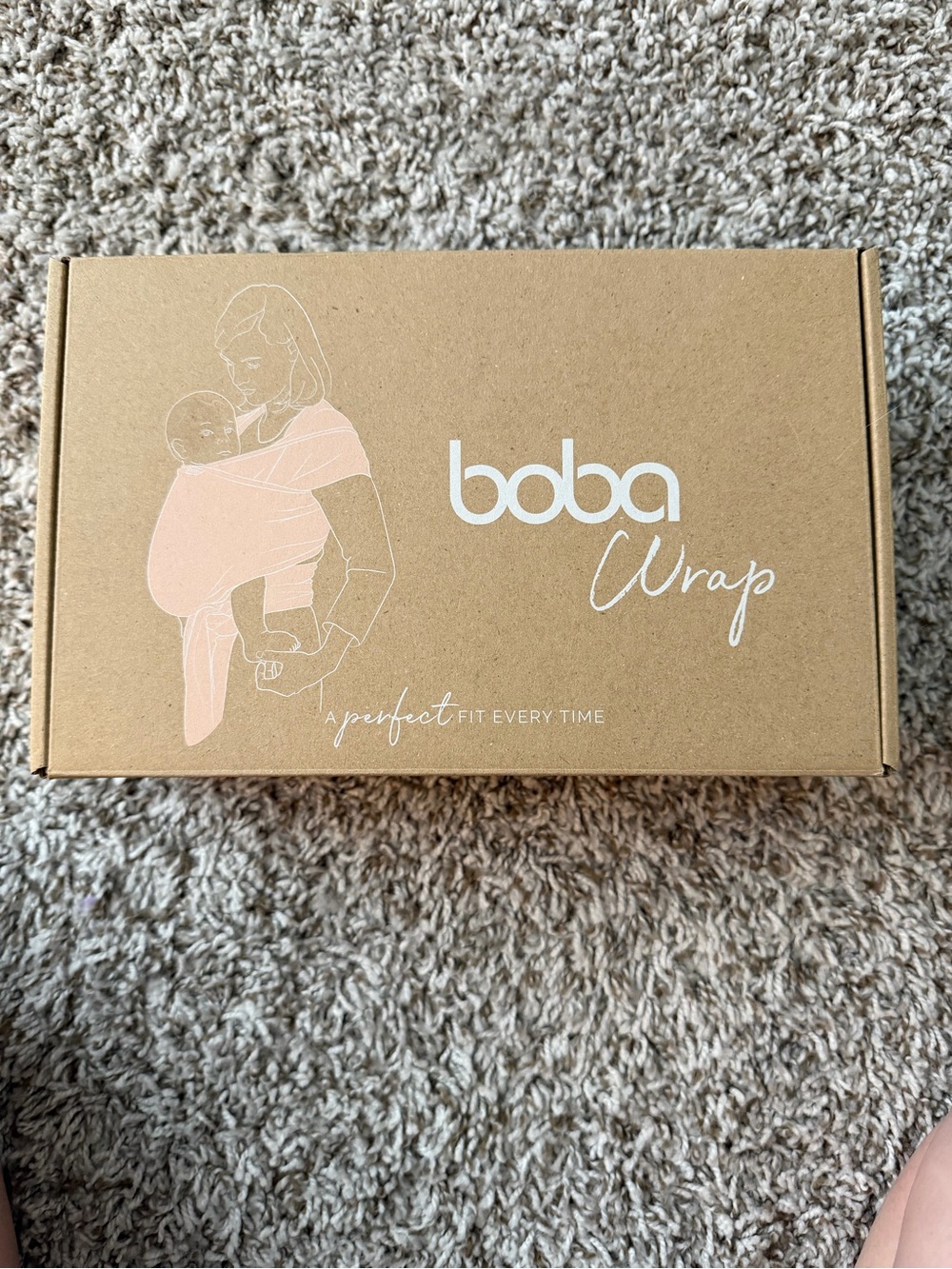 New in box. Boba wrap. Gray